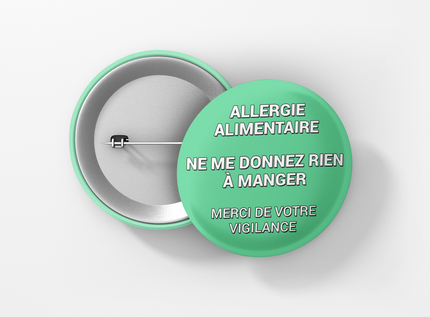 Allergie alimentaire ne me donnez rien a manger vert