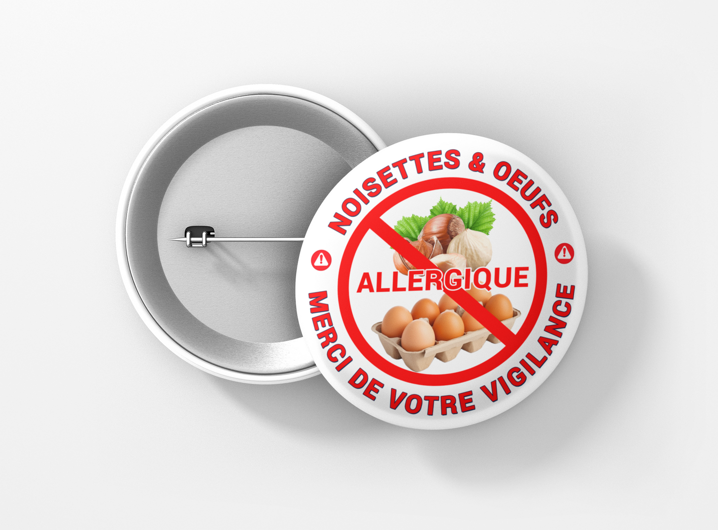 Allergie Œufs et noisettes
