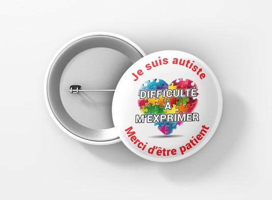 Autiste difficulte a exprimer coeur puzzle