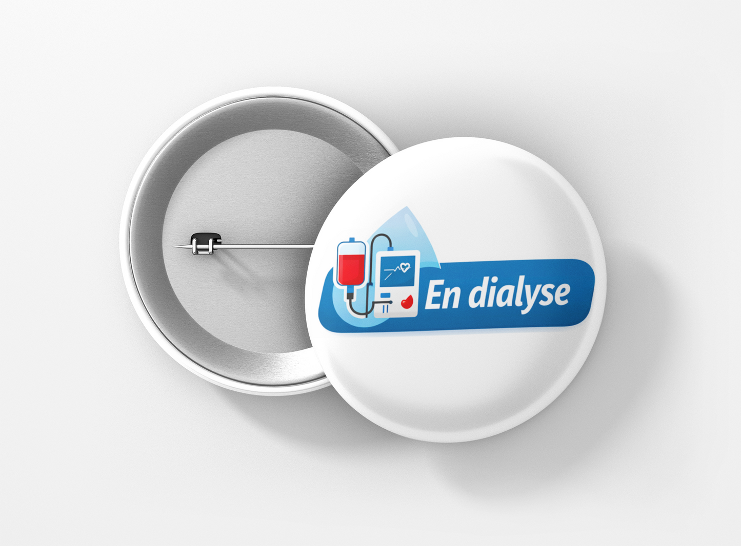 Badge épingle dialyse