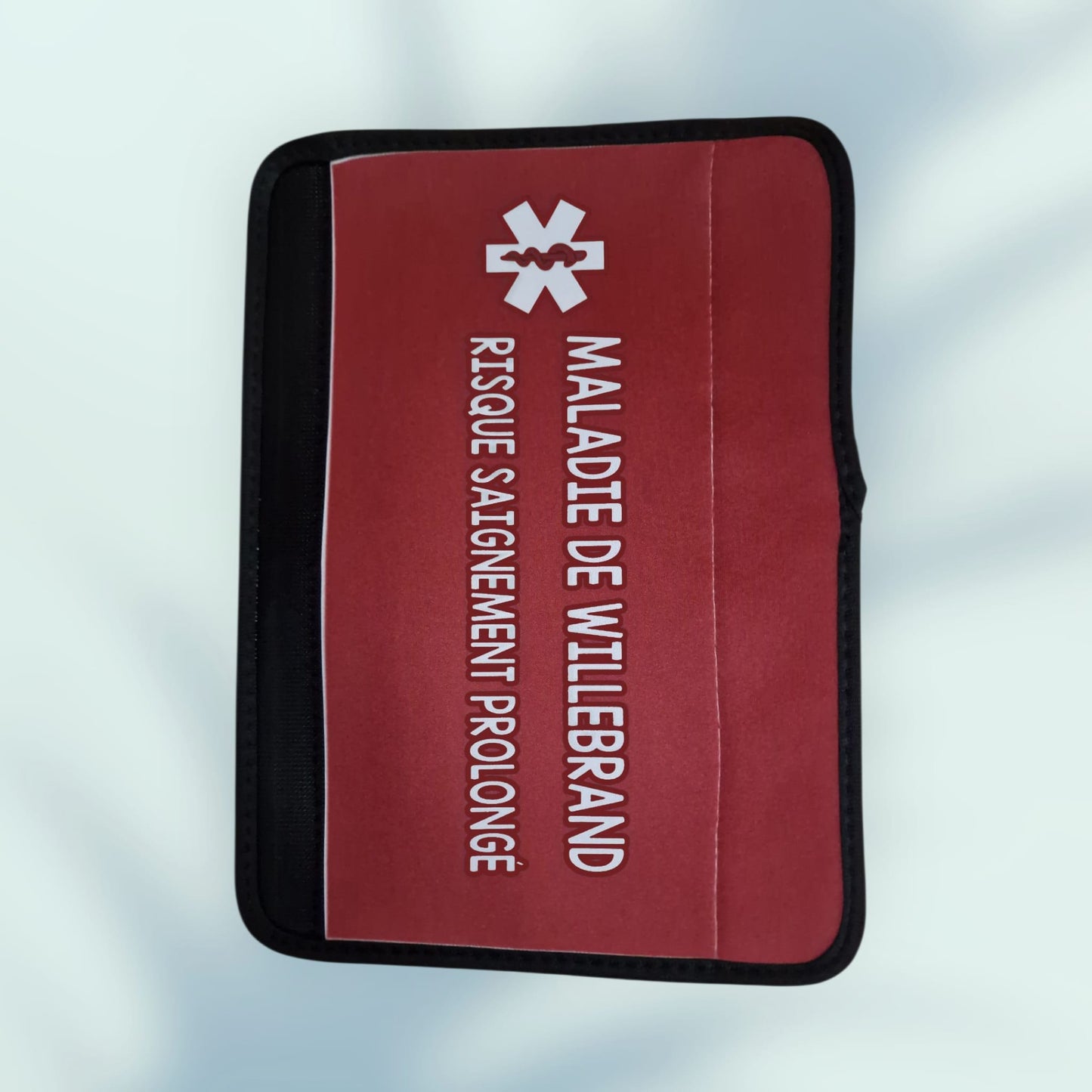 Protège ceinture de sécurité « Trouble de la coagulation »