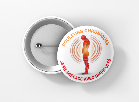 Douleurs chroniques. Je me déplace avec difficulté