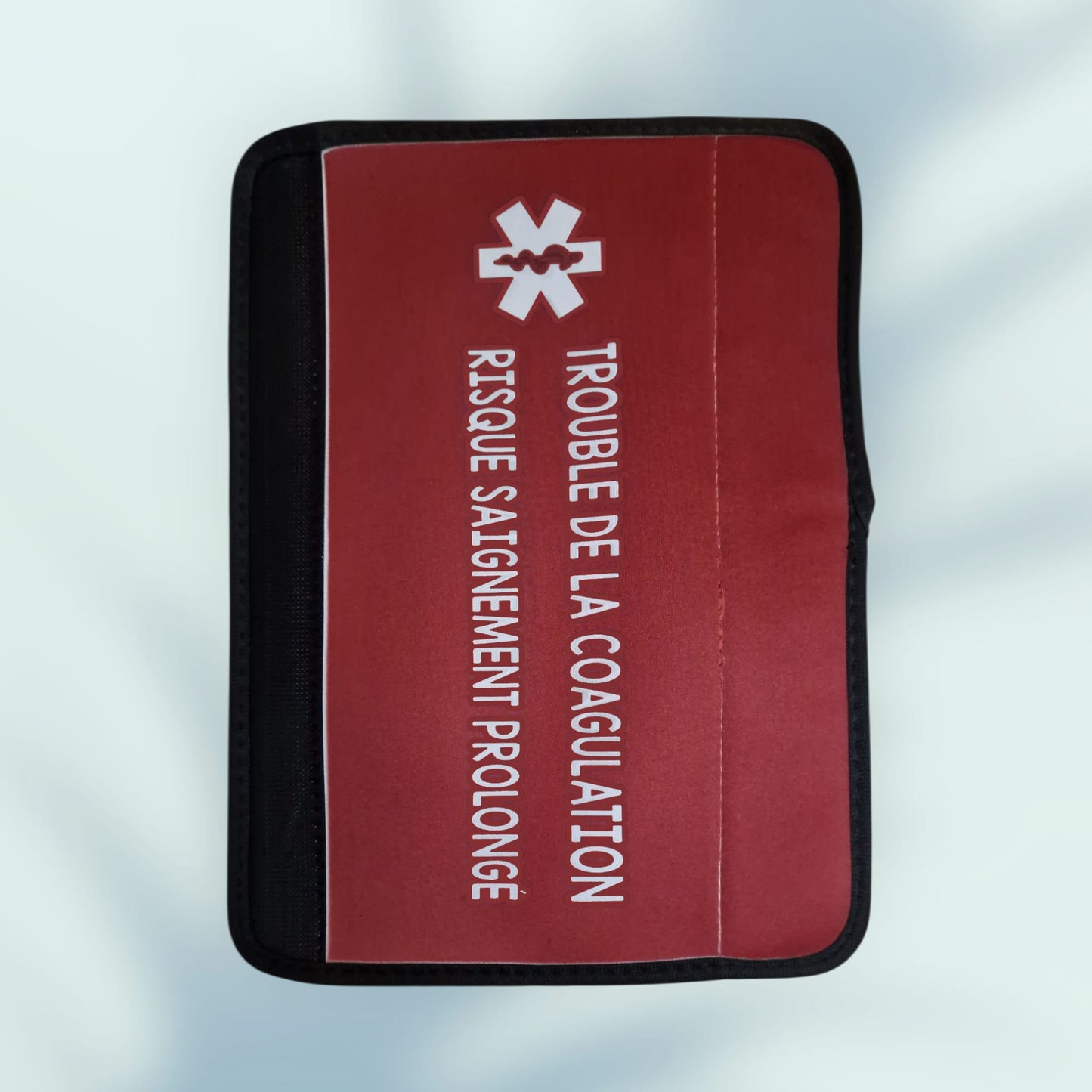 Protège ceinture de sécurité « Trouble de la coagulation »