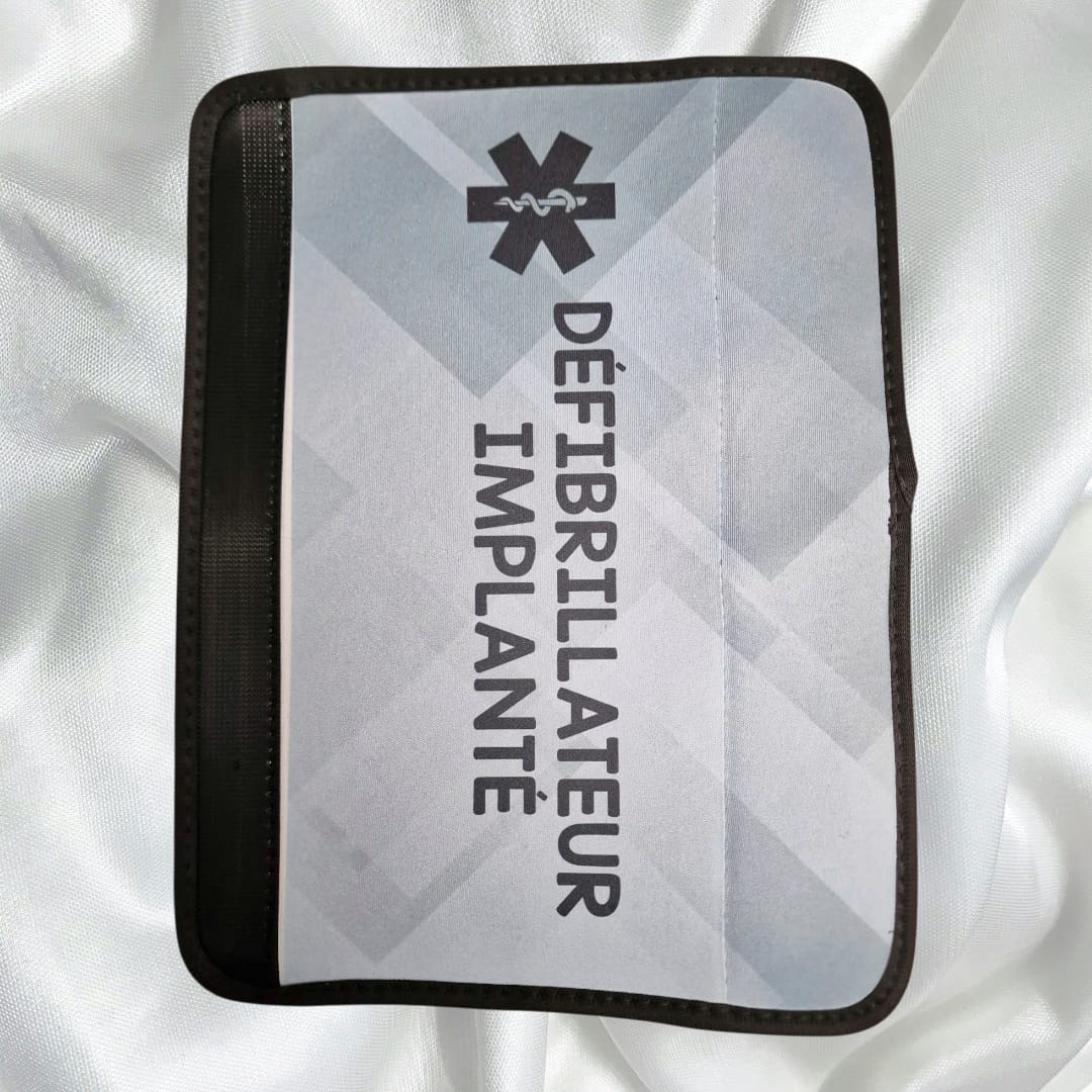Protège ceinture de sécurité PACEMAKER/DEFIBRILLATEUR