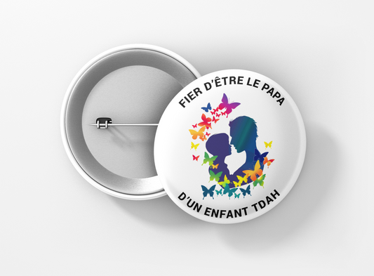 Fier papa d'un enfant TDAH