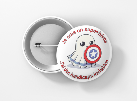 J'ai un handicap invisible. Fantôme super-héros