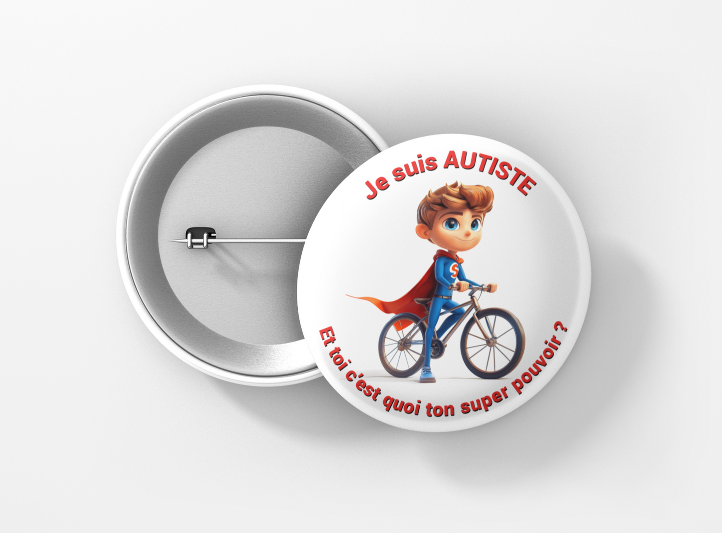 AUTISME. SPORT ET SUPER-HEROS. (PLUSIEURS VISUELS)