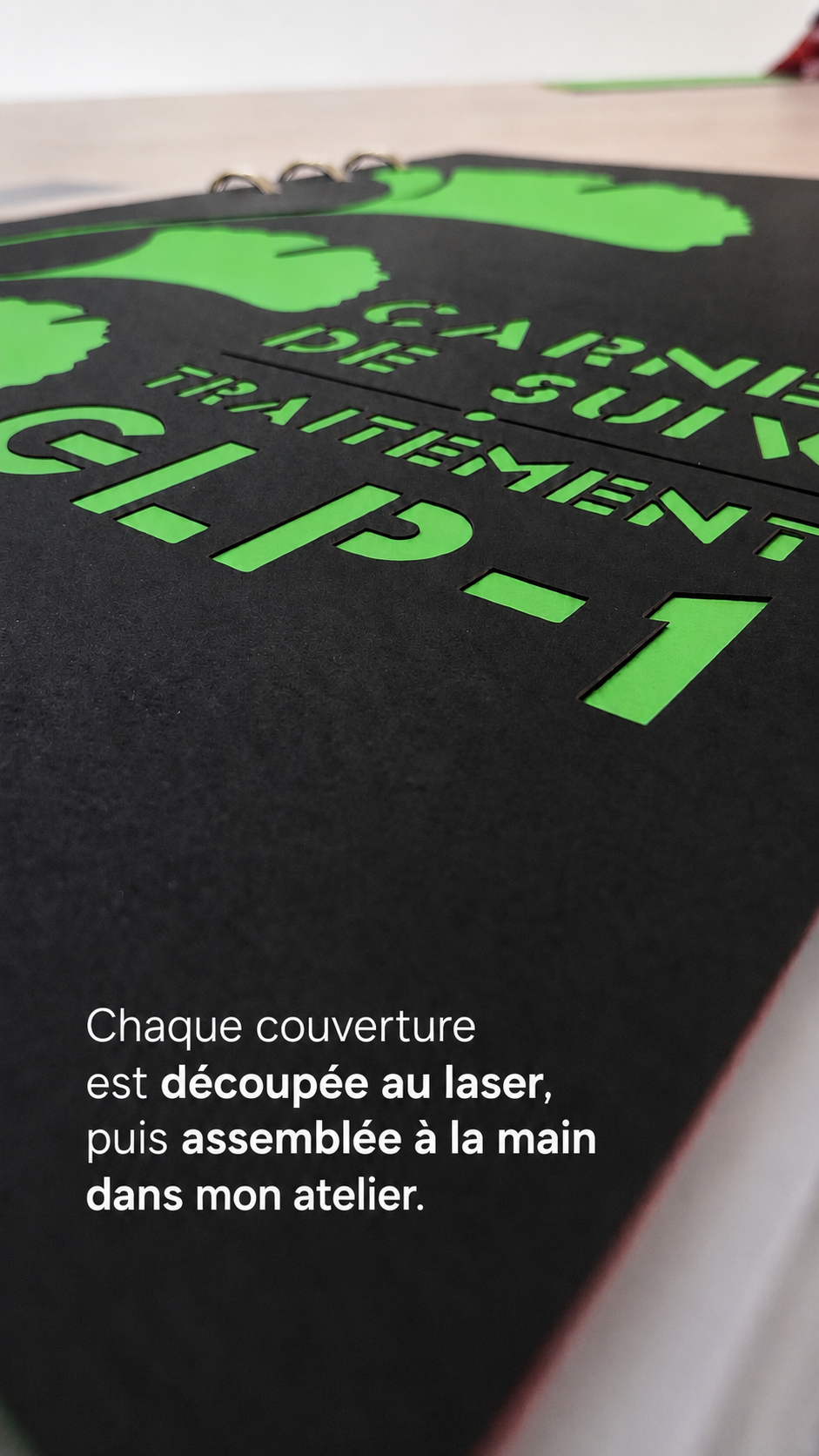 Carnet de suivi GLP-1 – 12 semaines – Pensé par une diététicienne