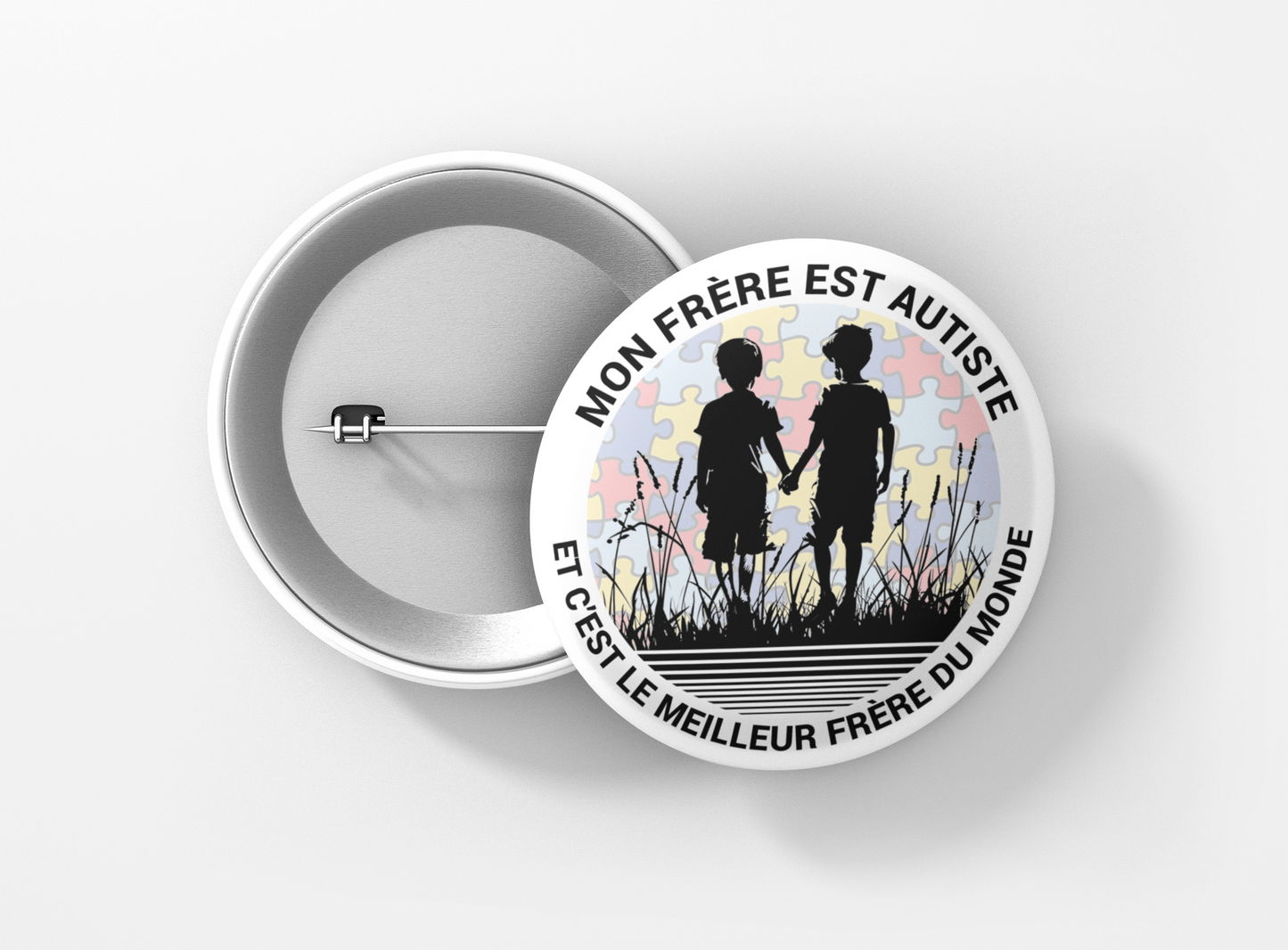 2 frères. autiste. Puzzle