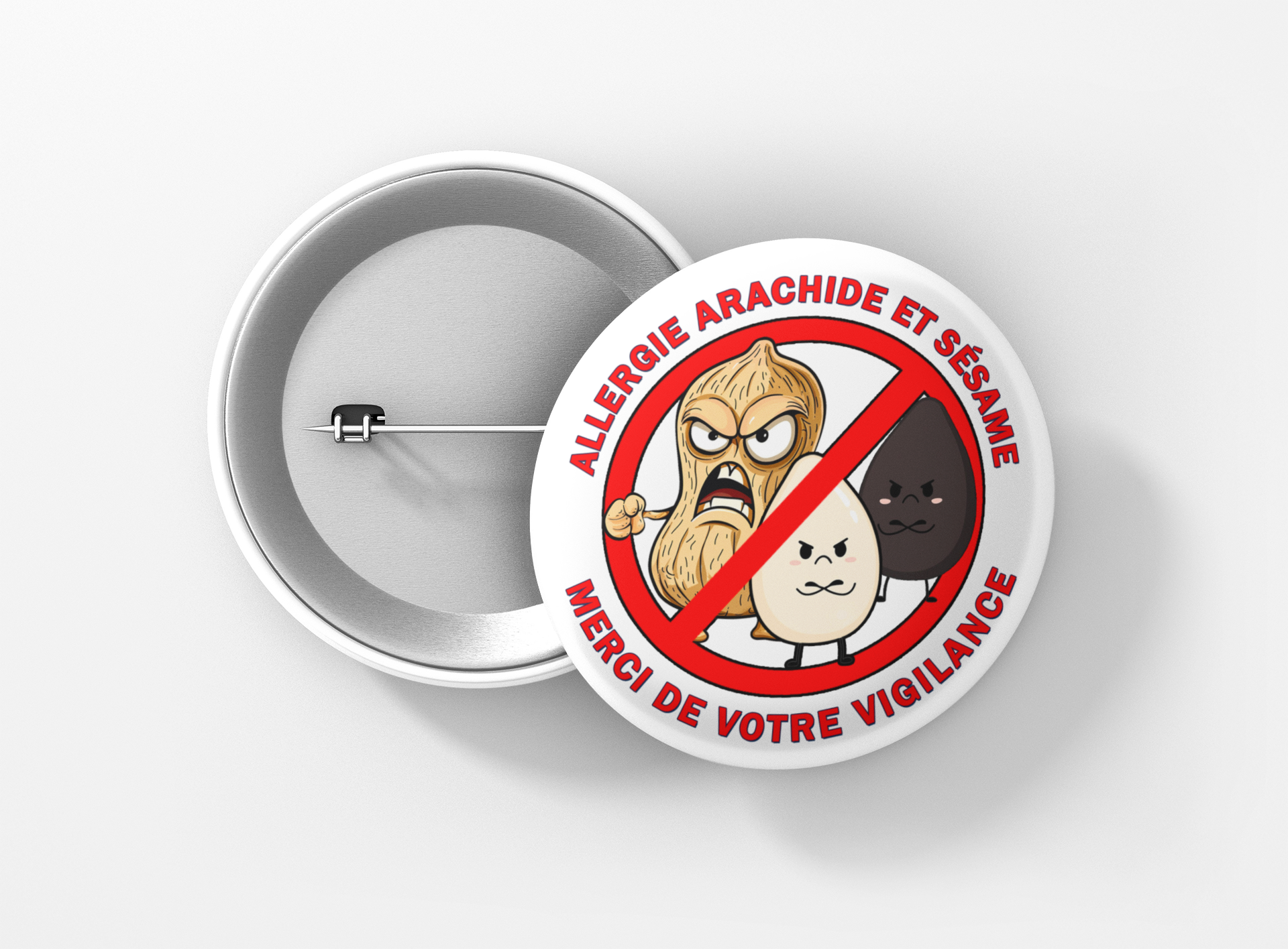 Allergie arachide et sésame