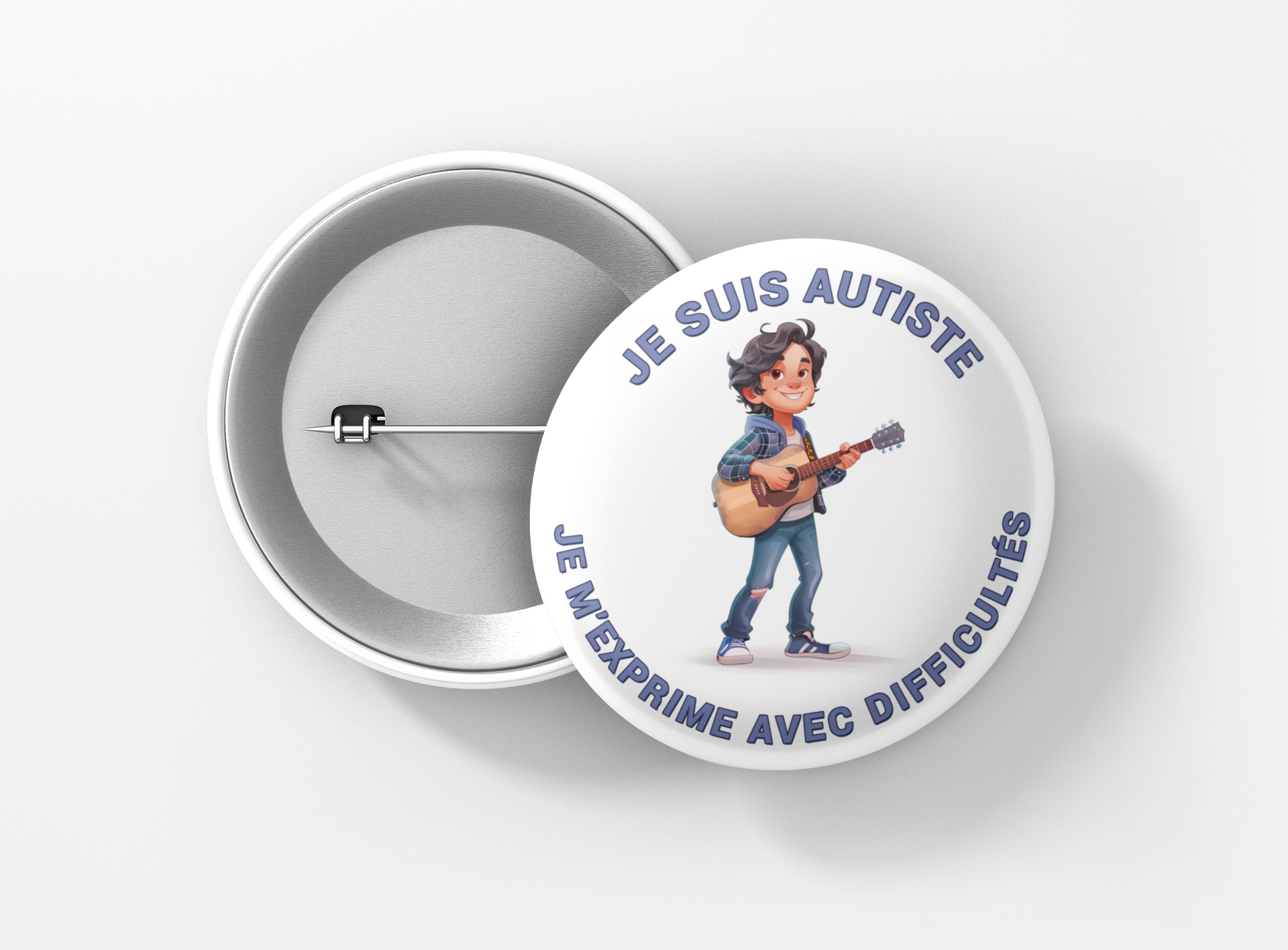 Autiste difficulté a exprimer guitare