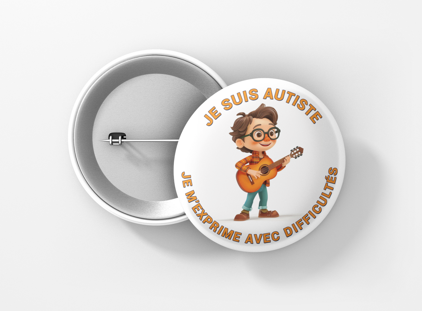 Autiste difficulté a exprimer jeune guitare