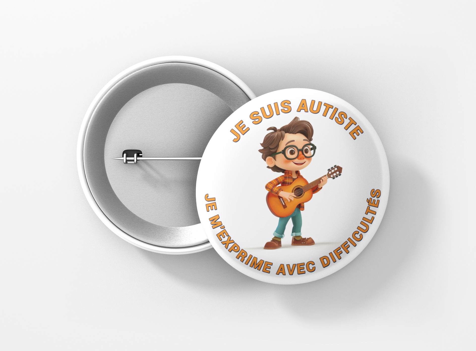 Autiste difficulté a exprimer jeune guitare