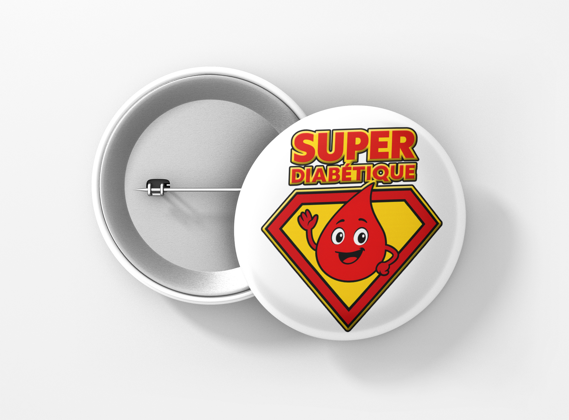 Badge Super Diabetique