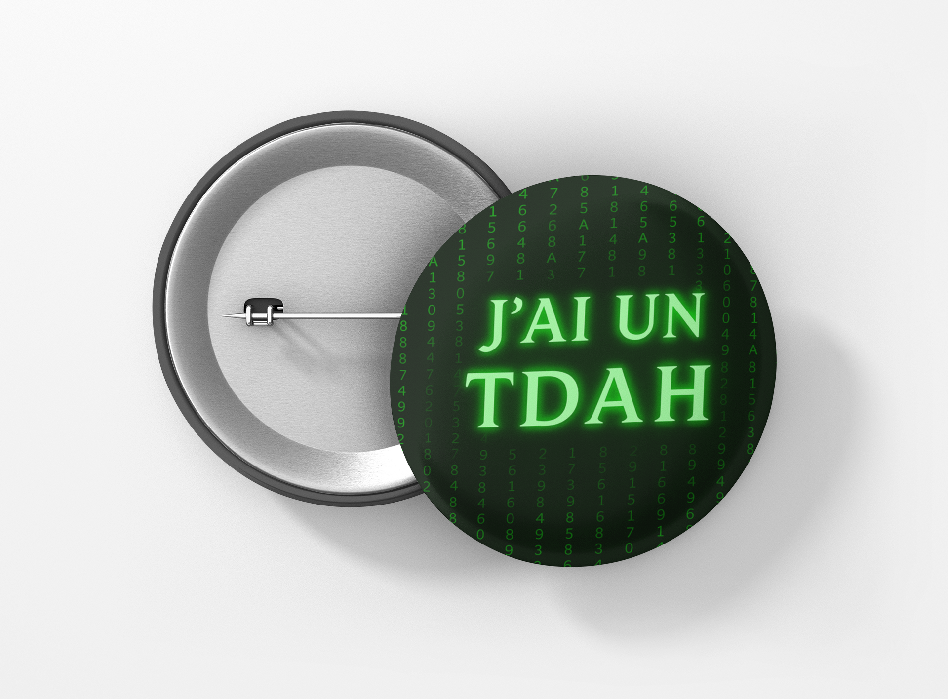 Badge TDAH matrix