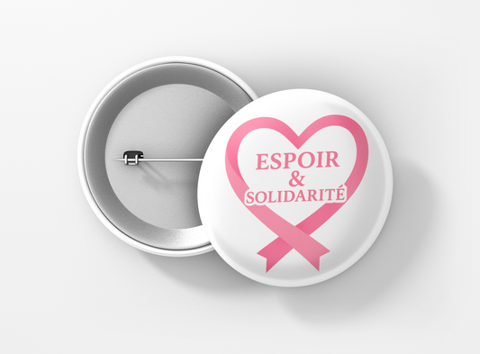 Cancer du sein. Octobre rose.  espoir et solidarité