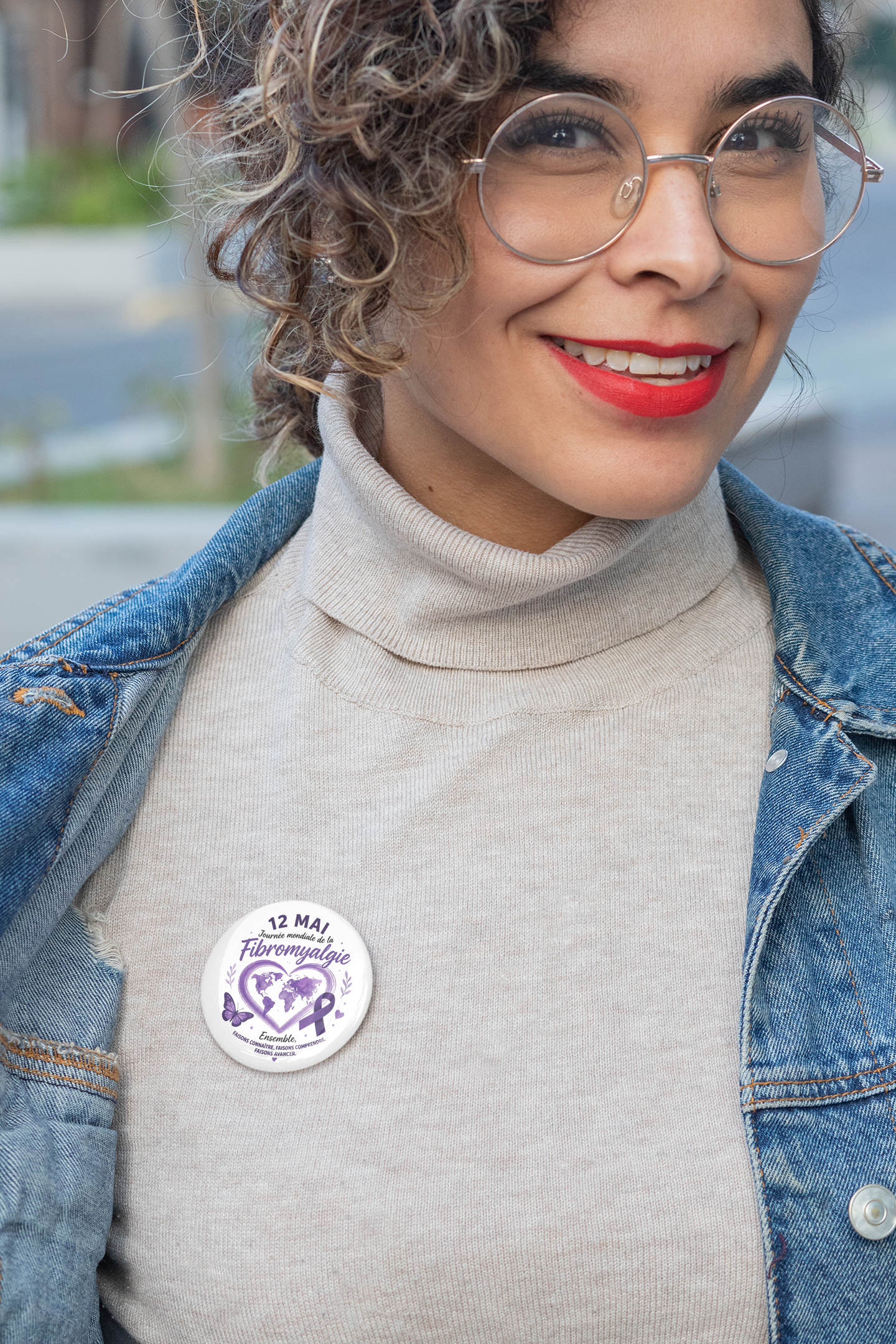 Fibromyalgie badge 12 mai