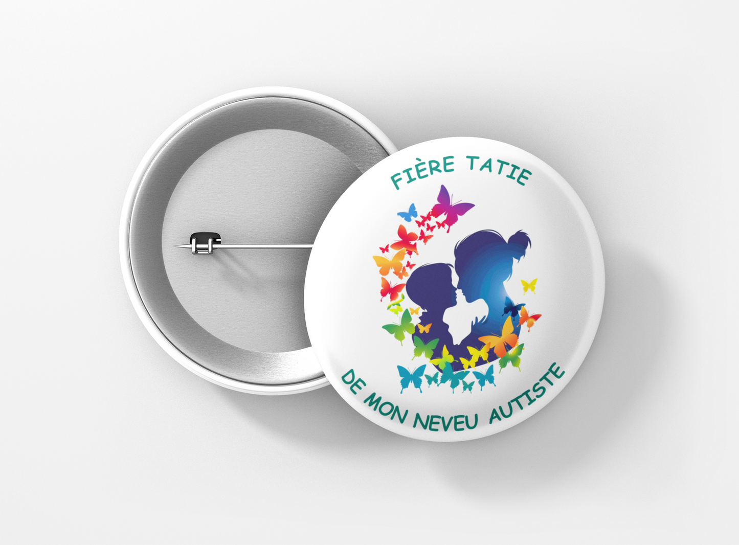 Fiere tatie neveu autiste papillons 
