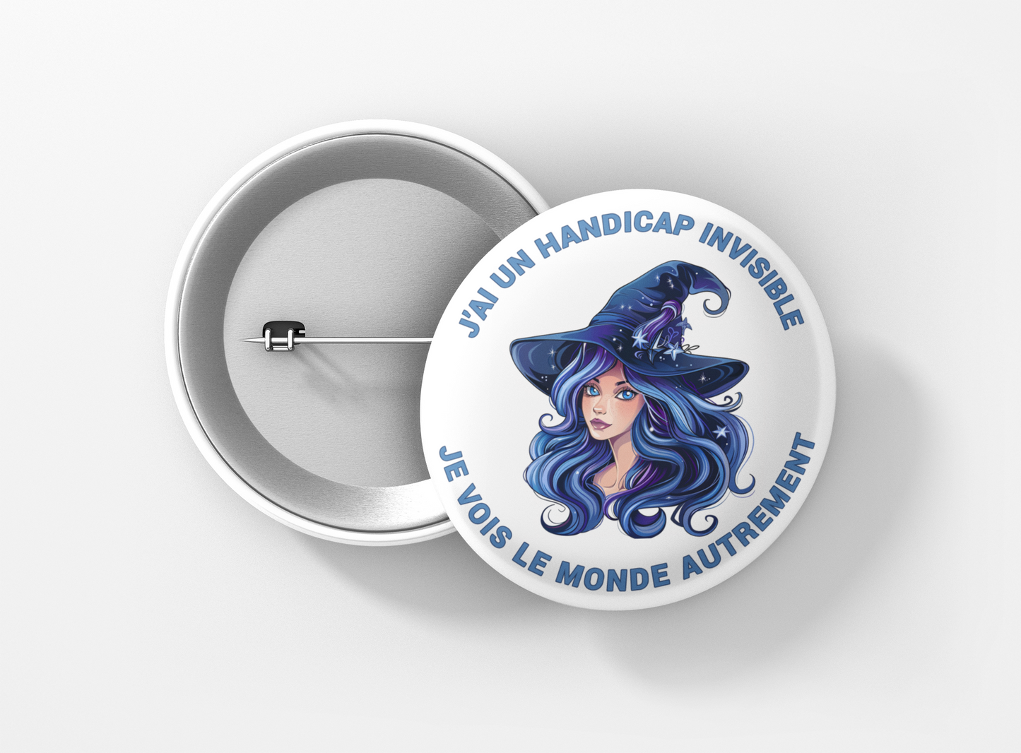 Handicap invisible. Monde different. Magicienne