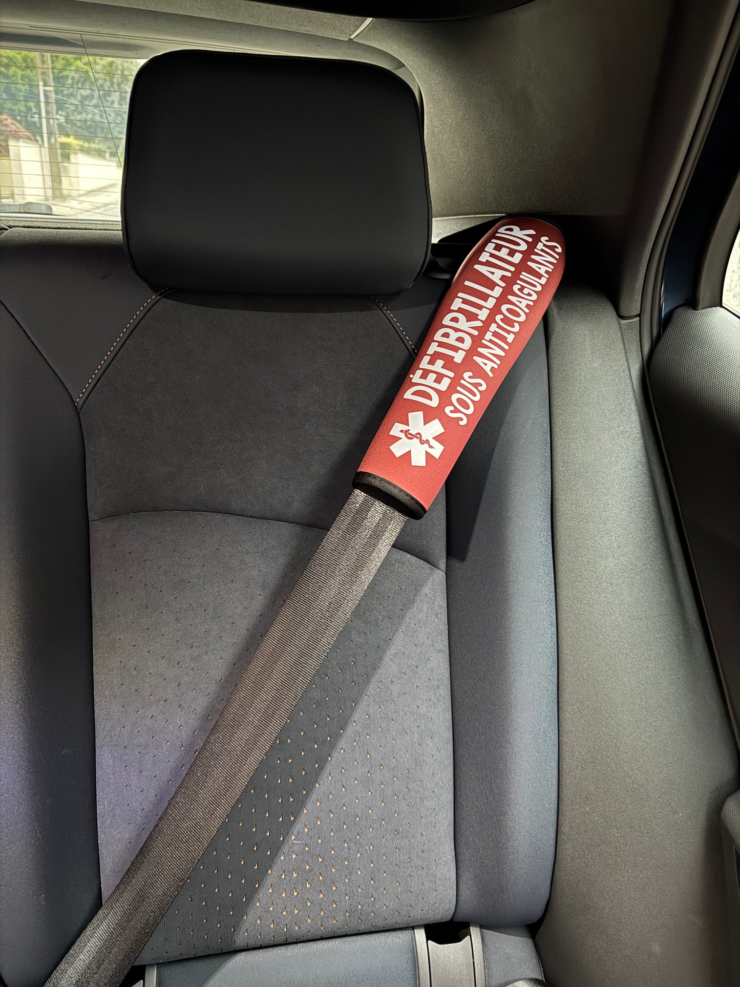 Protège ceinture de sécurité PACEMAKER/DEFIBRILLATEUR