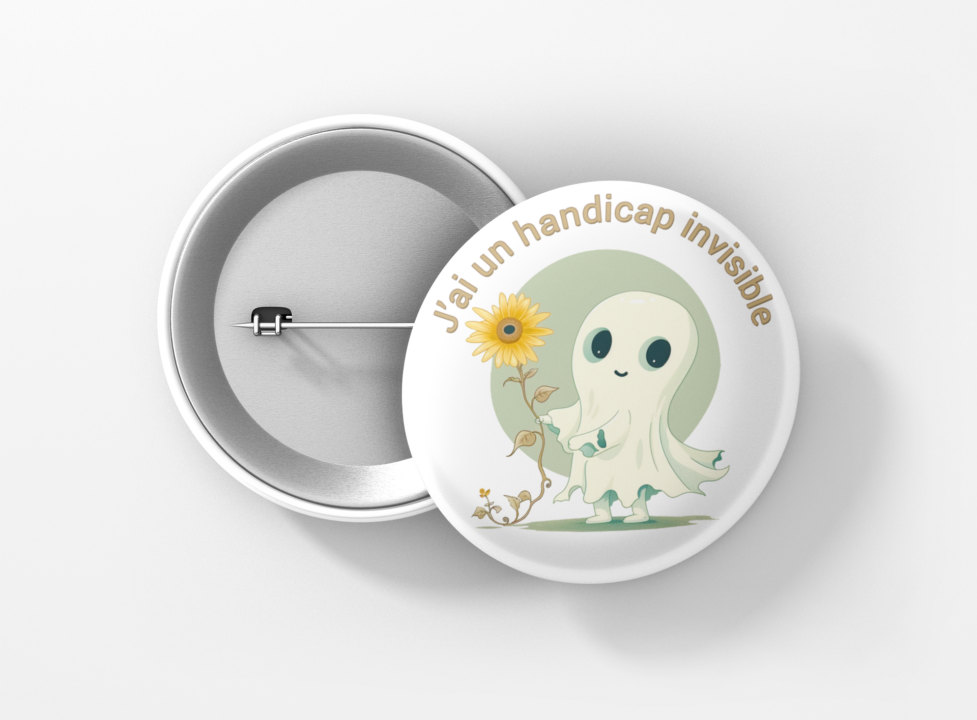 J'ai un handicap invisible. Fantôme Tournesol