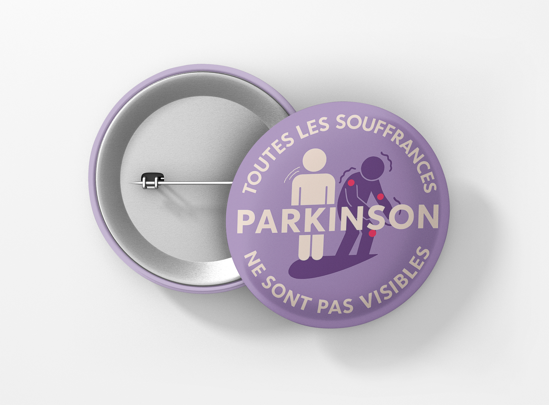 J'ai un handicap invisible. PARKINSON