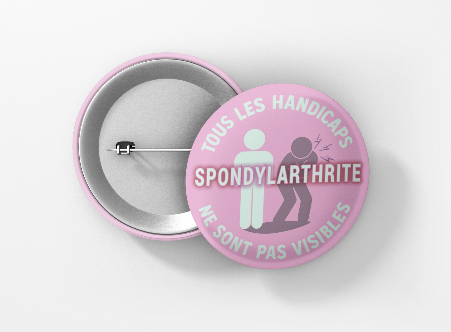 J'ai un handicap invisible. POLYARTHRITE rose