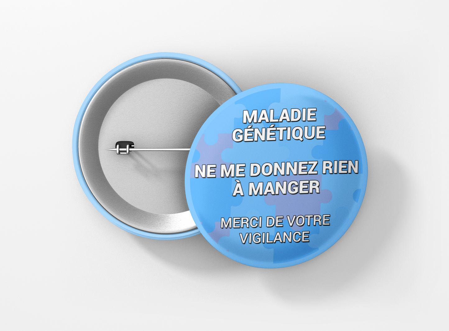Maladie génétique ne me donnez rien a manger