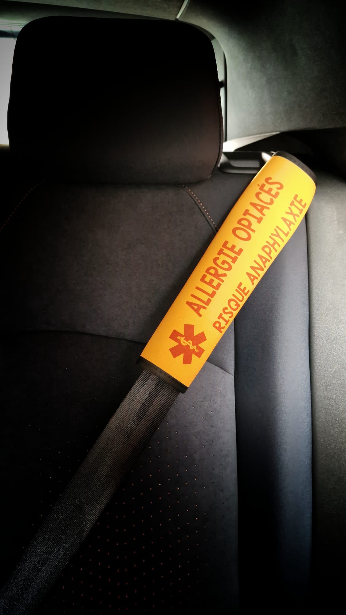 Protege ceinture allergie Opiacés