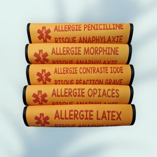 Protege ceinture allergies severes