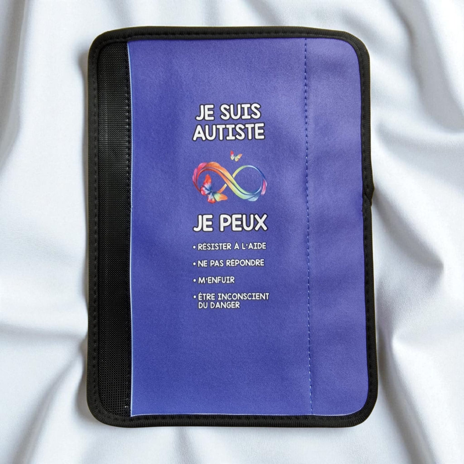 Protège ceinture autisme. 