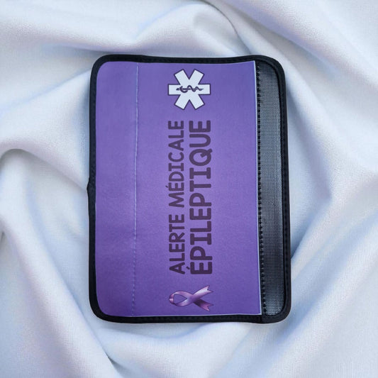 Protège ceinture de sécurité ÉPILEPSIE 