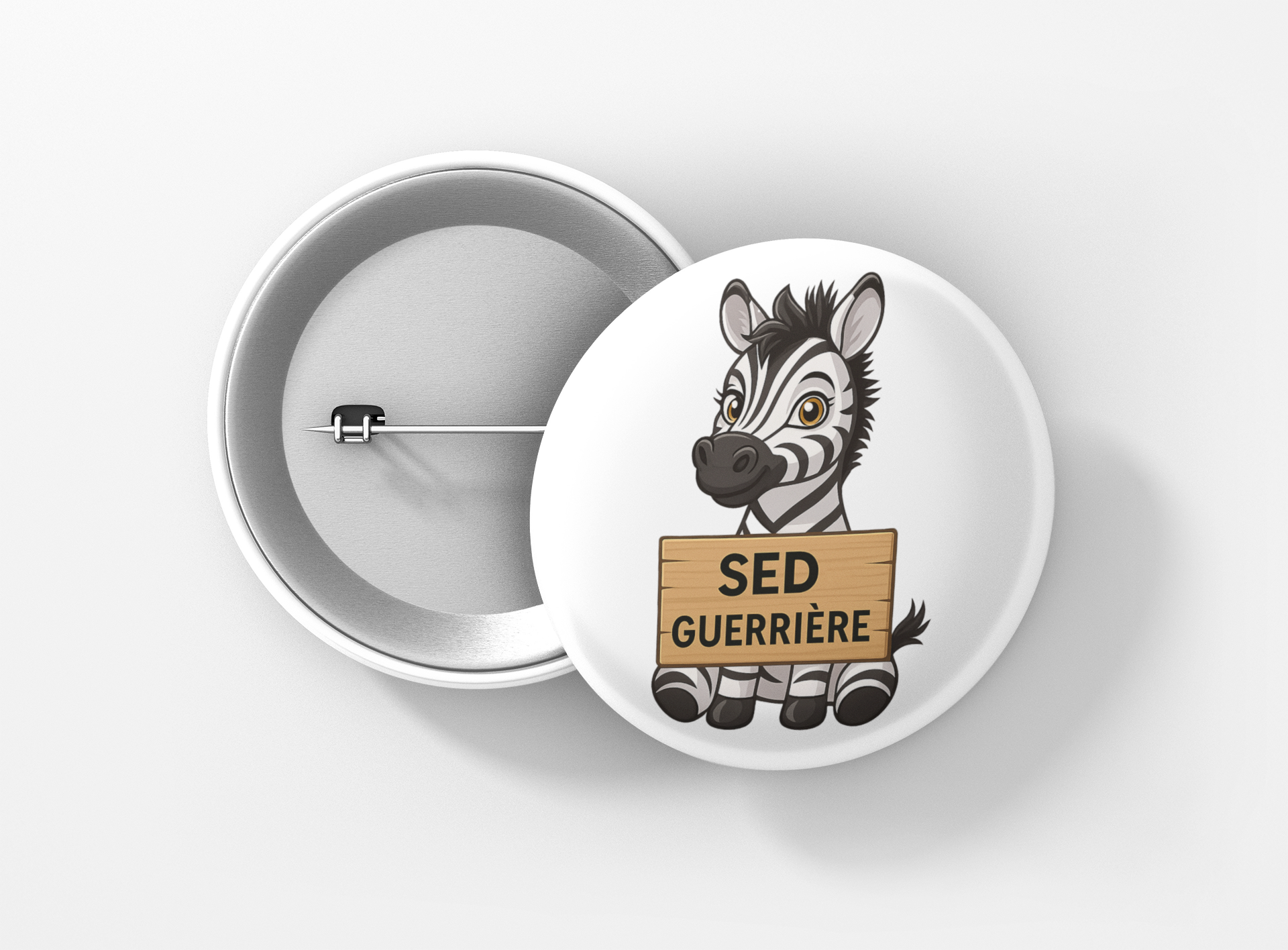 SED guerrière zèbre