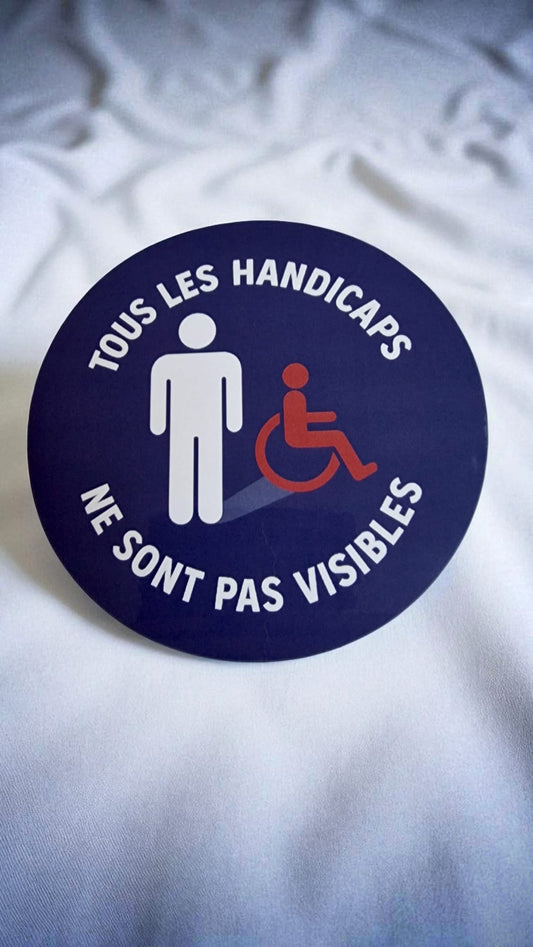 Tous les handicaps ne sont pas visibles
