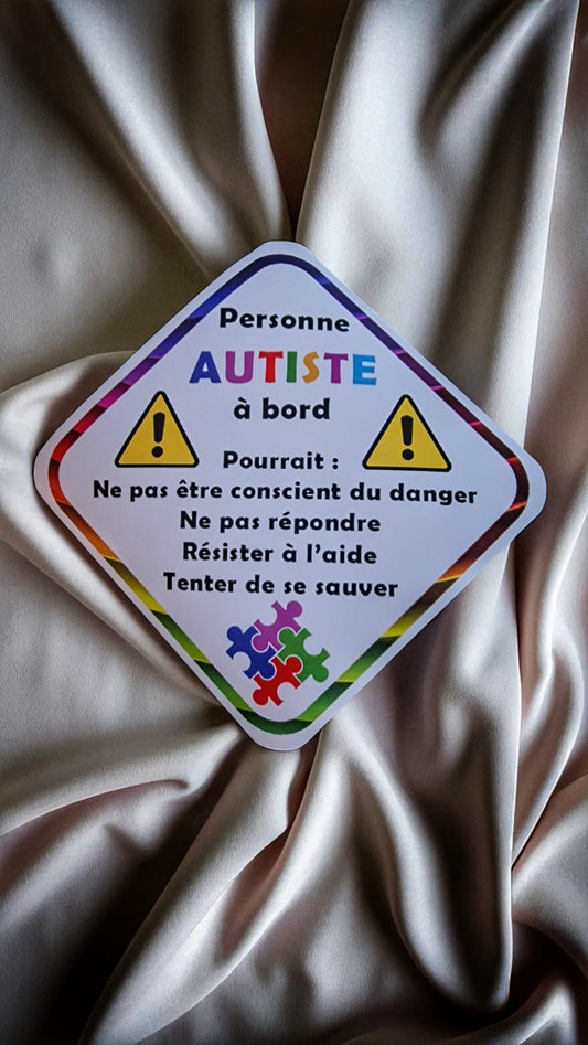 Personne autiste à bord
