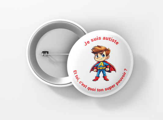 AUTISME. SPORT ET SUPER-HEROS. (PLUSIEURS VISUELS)
