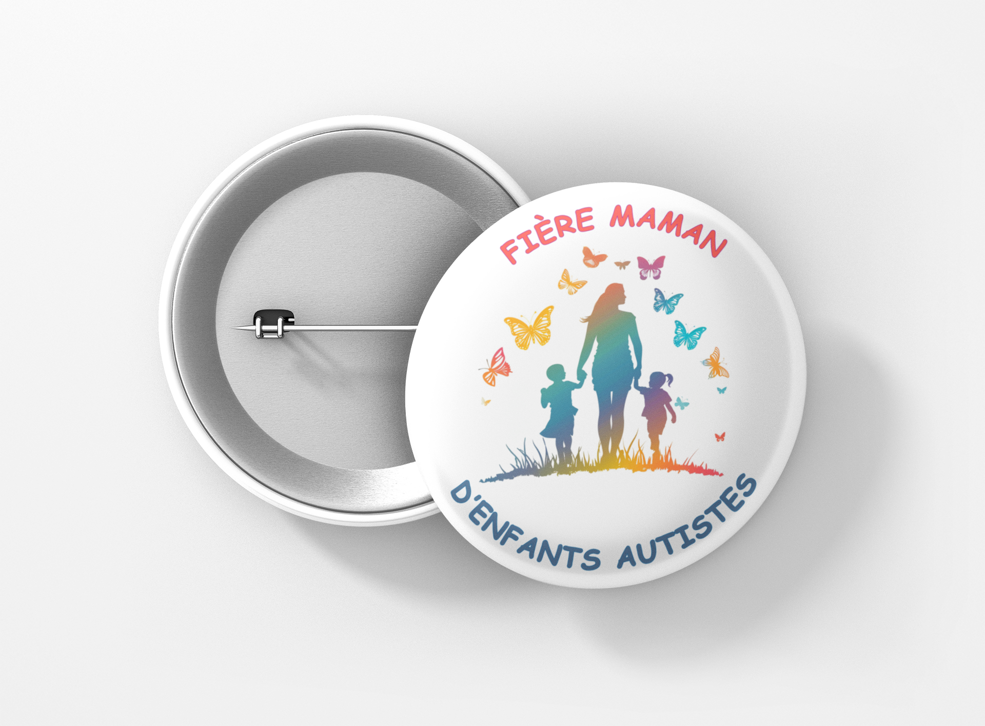fière maman 2 enfants autistes
