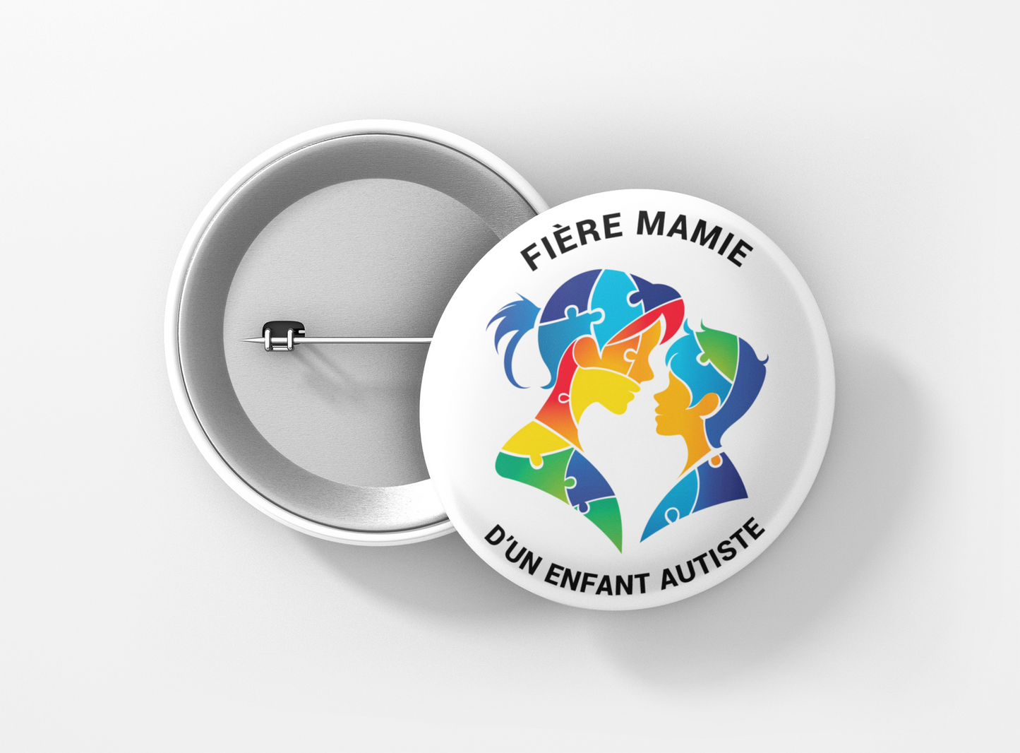 fière mamie enfant autiste puzzle