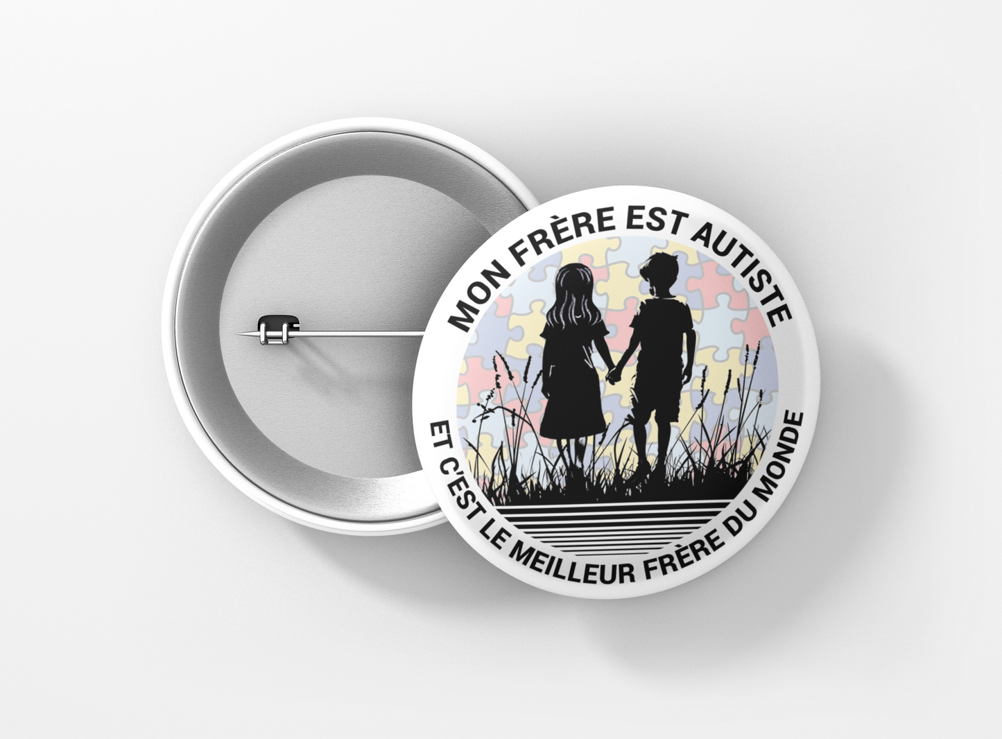 frère soeur autiste puzzle